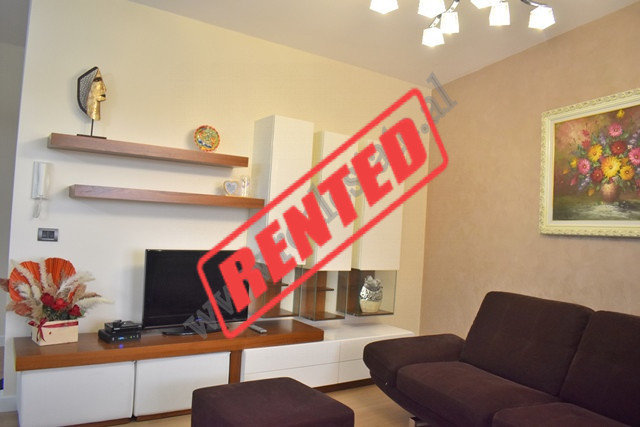 Three bedroom apartment for rent in Xhanfize Keko street in Tirana.
The apartment is located on the